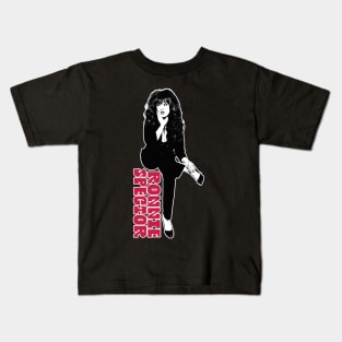 Ronnie Spector // 60s Retro Style Fan Artwork Kids T-Shirt